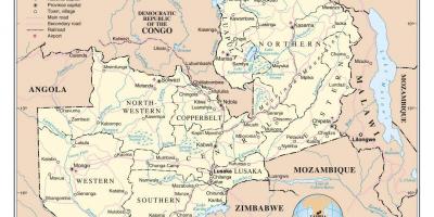 מפה של הכביש zambi